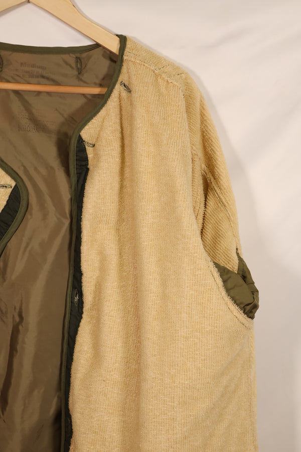 実物 組み合わせ品 M65 フィールドパーカー コヨーテファー パイルライナージャケット 未使用品