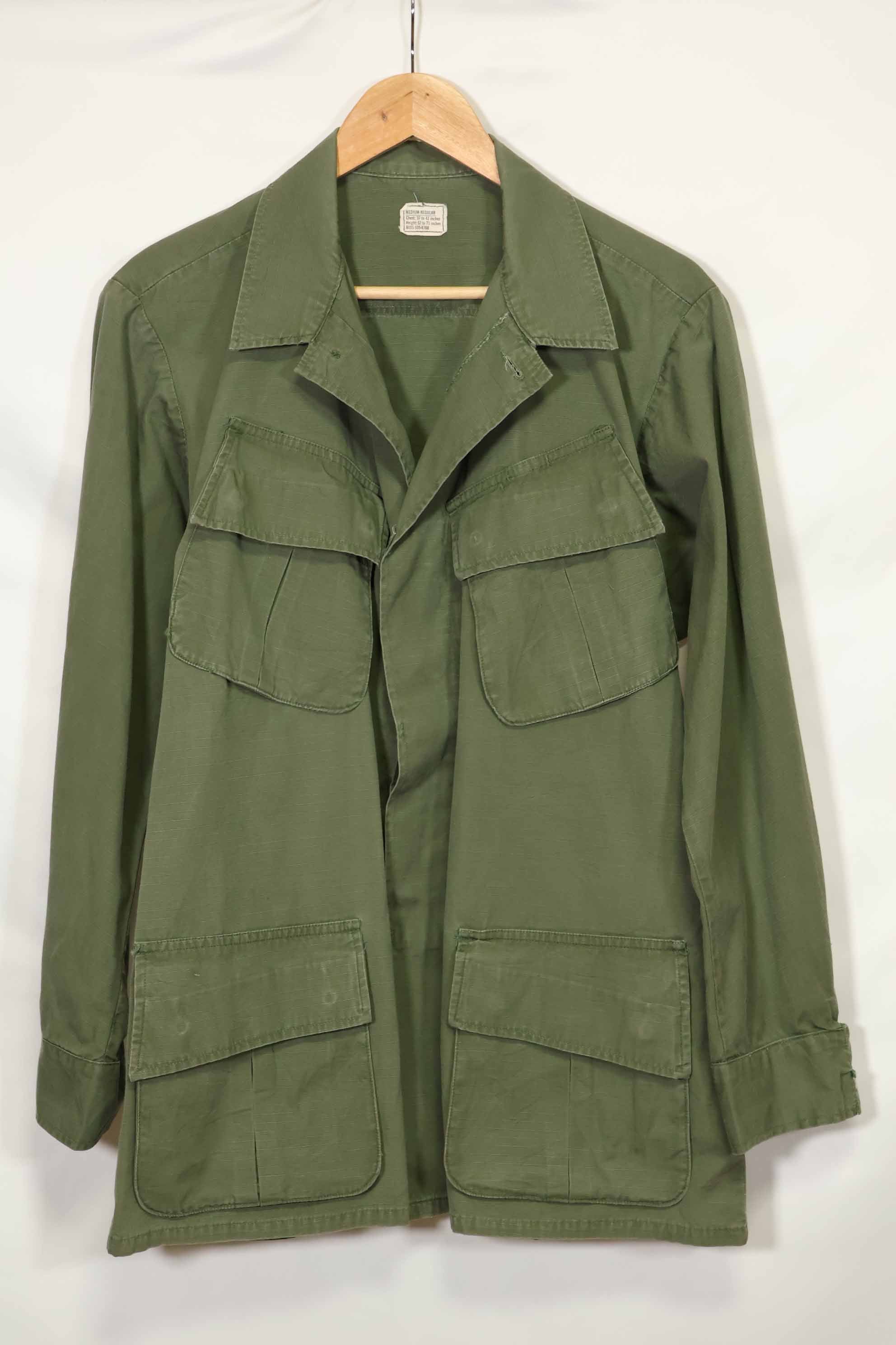 1968年契約 4th Model ジャングルファティーグ ジャケット M-R 中古品