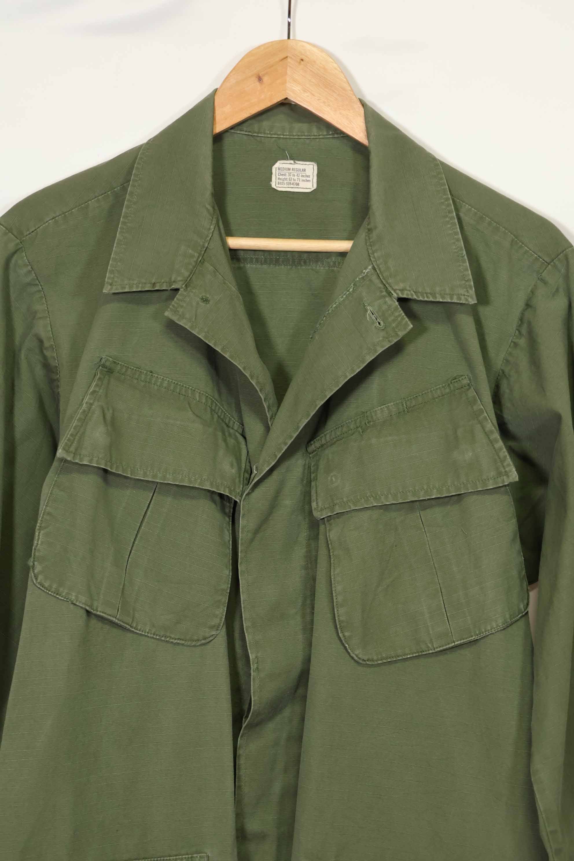 1968年契約 4th Model ジャングルファティーグ ジャケット M-R 中古品