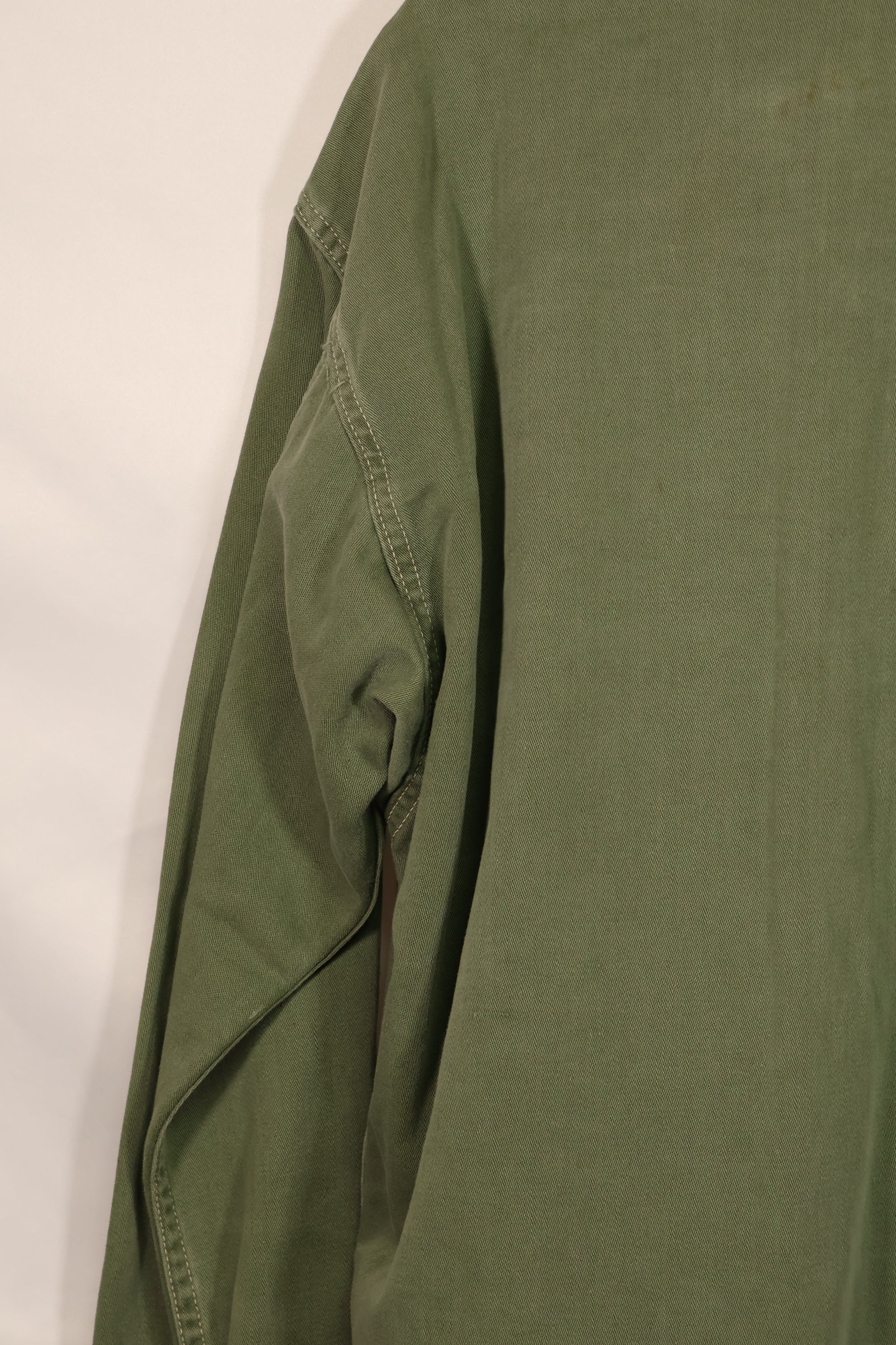 実物 1950年代 アメリカ陸軍 コットン製 ユーティリティシャツ 中古品