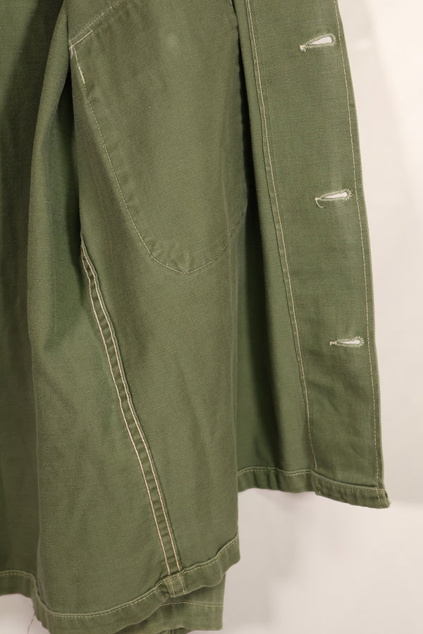 実物 1950年代 アメリカ陸軍 コットン製 ユーティリティシャツ 中古品