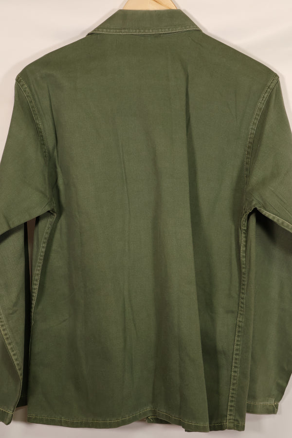 実物 1950年代 アメリカ陸軍 OG-107 ユーティリティシャツ 金属ボタン 中古品 パッチ後付け