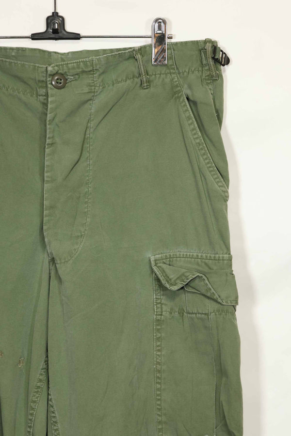 推定1967年契約 3rd Model ノンリップストップ ジャングルファティーグ パンツ M-R 中古品