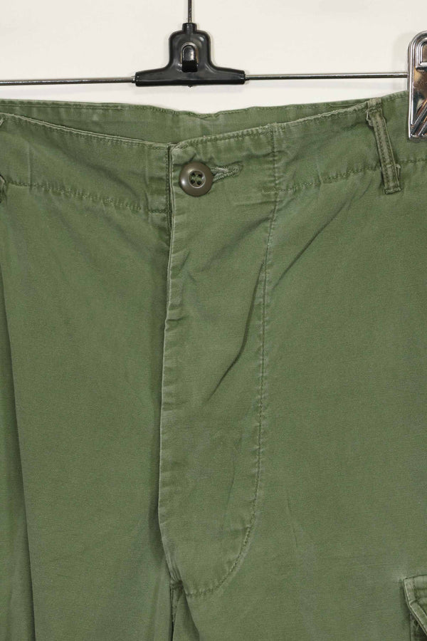 推定1967年契約 3rd Model ノンリップストップ ジャングルファティーグ パンツ M-R 中古品
