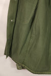 実物 1950年代 アメリカ陸軍 OG-107 ユーティリティシャツ 金属ボタン 中古品 パッチ後付け