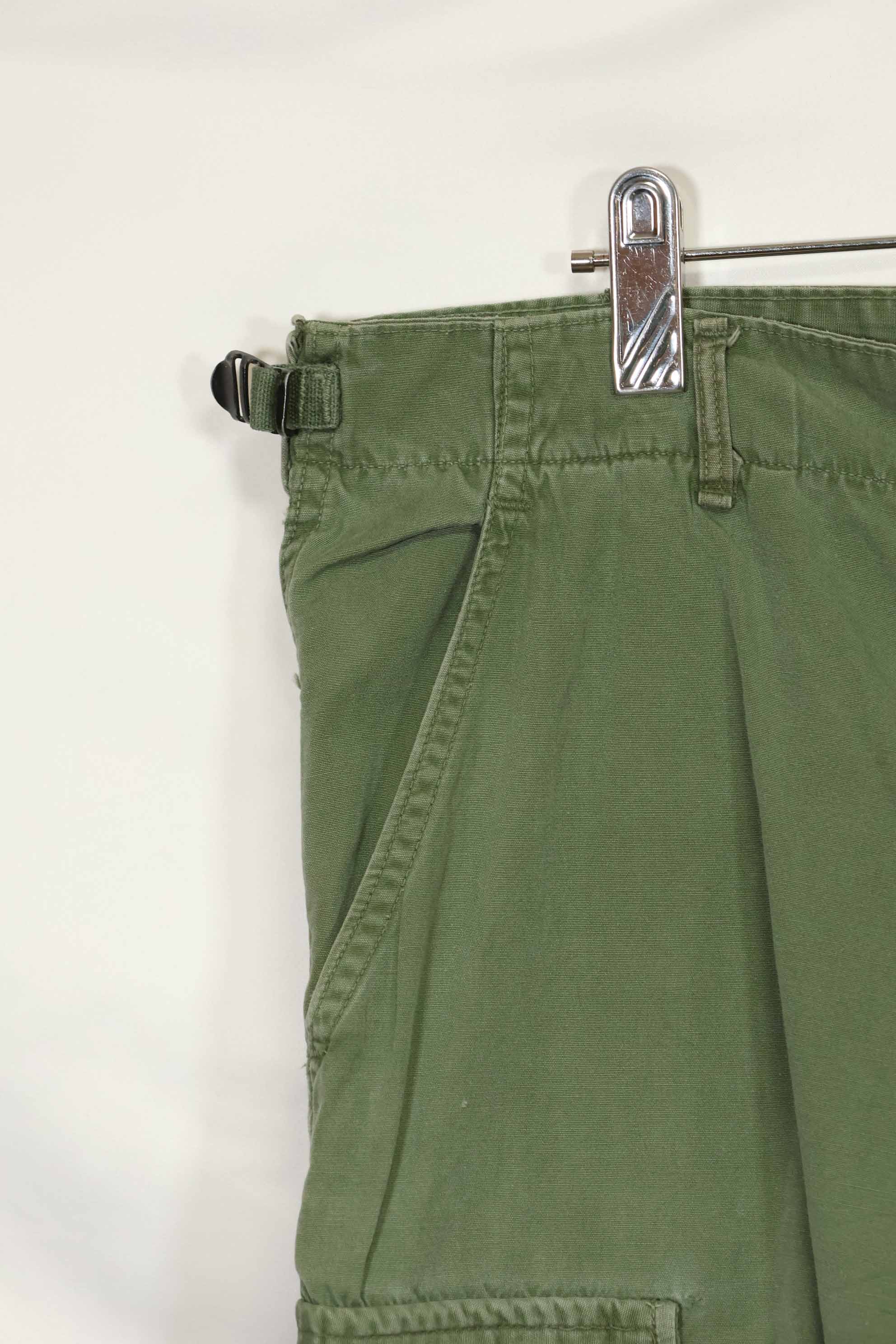 推定1967年契約 3rd Model ノンリップストップ ジャングルファティーグ パンツ M-R 中古品