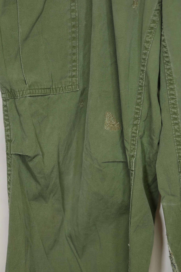 推定1967年契約 3rd Model ノンリップストップ ジャングルファティーグ パンツ M-R 中古品