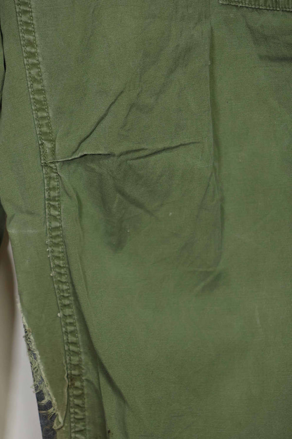 推定1967年契約 3rd Model ノンリップストップ ジャングルファティーグ パンツ M-R 中古品