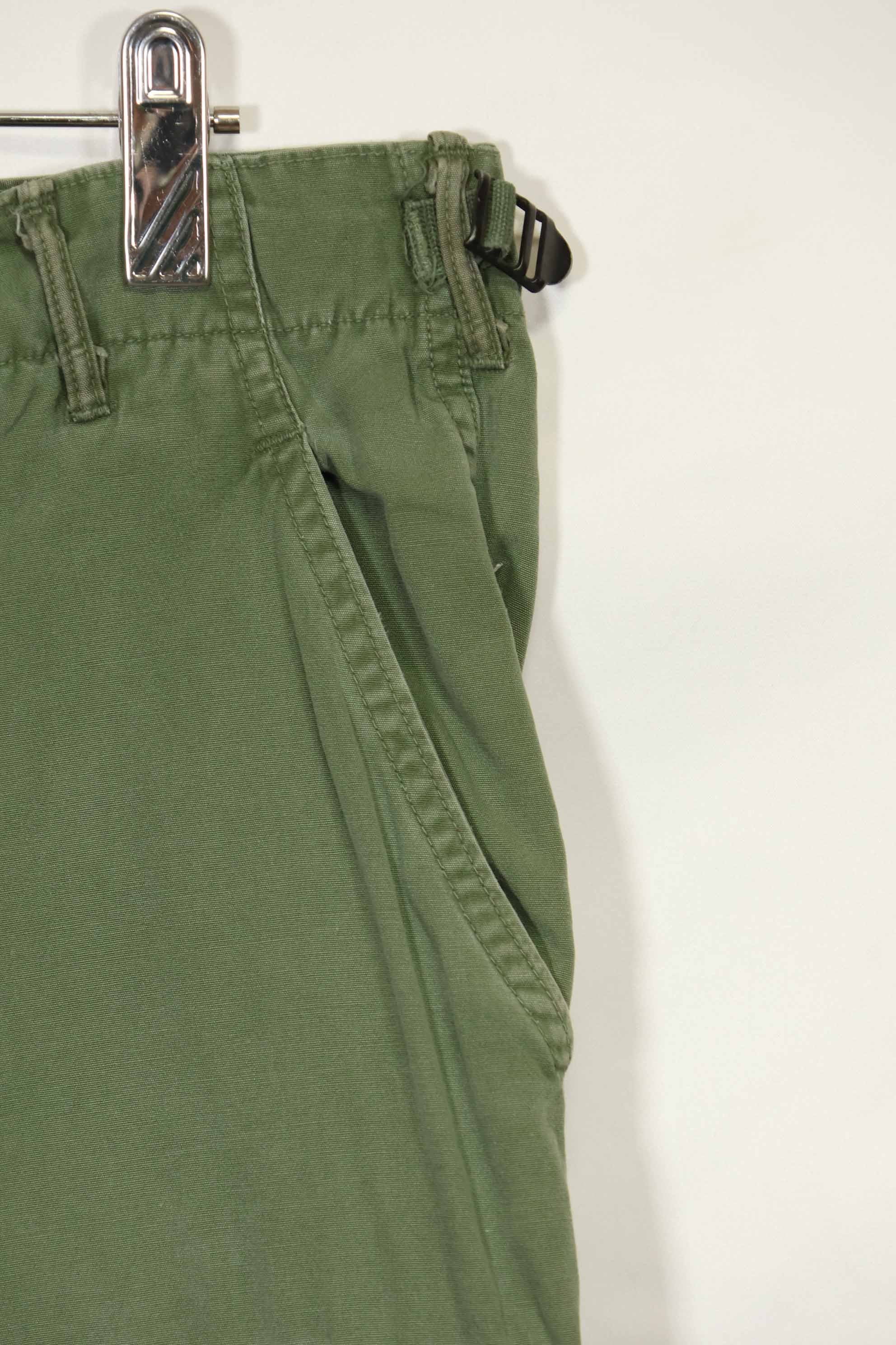 推定1967年契約 3rd Model ノンリップストップ ジャングルファティーグ パンツ M-R 中古品