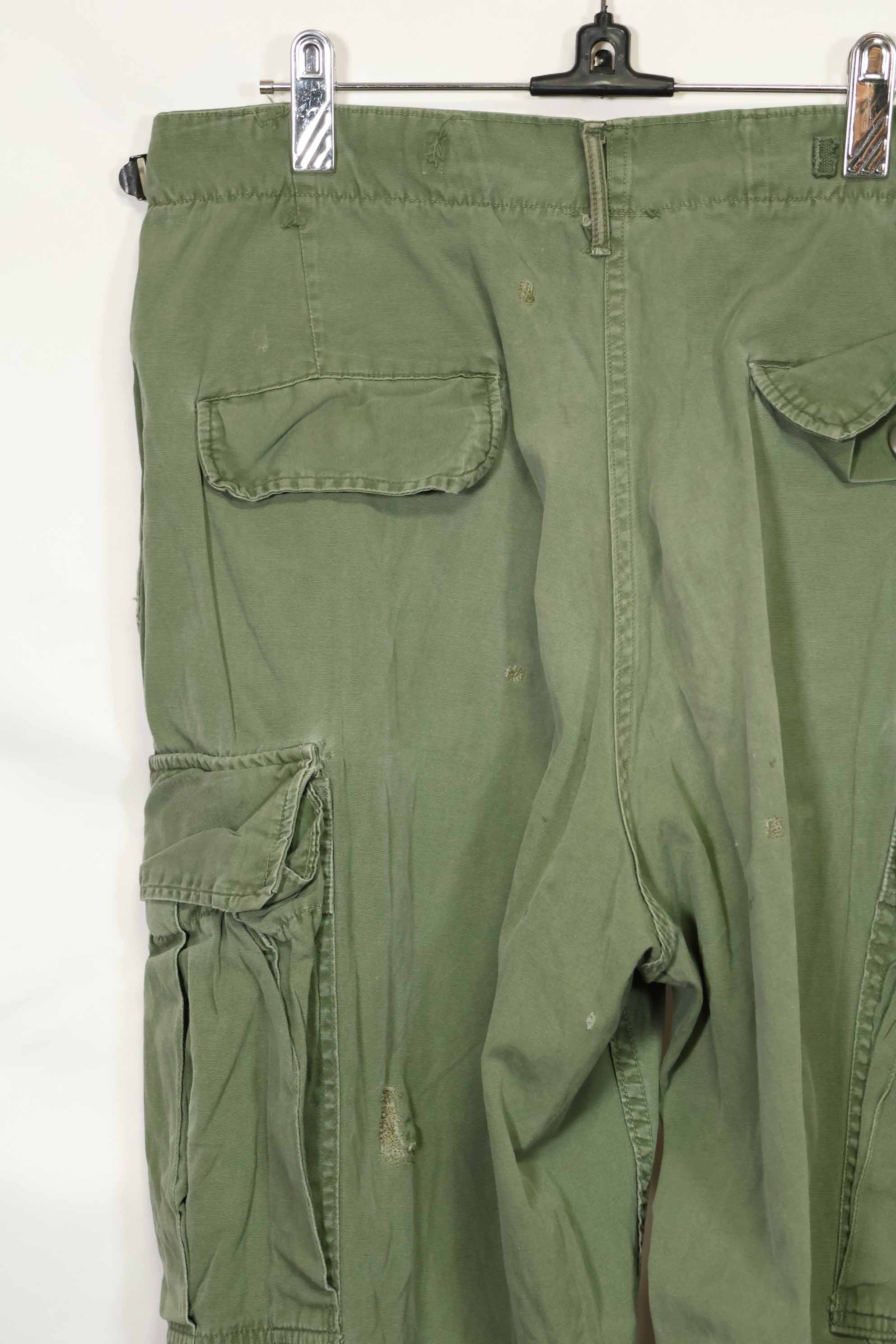 推定1967年契約 3rd Model ノンリップストップ ジャングルファティーグ パンツ M-R 中古品