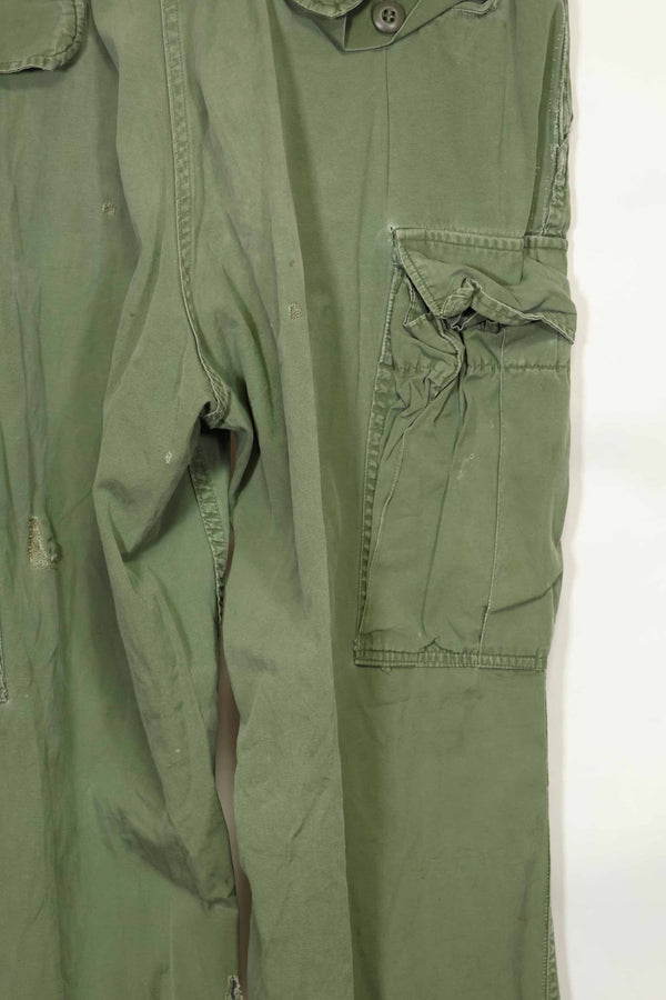 推定1967年契約 3rd Model ノンリップストップ ジャングルファティーグ パンツ M-R 中古品