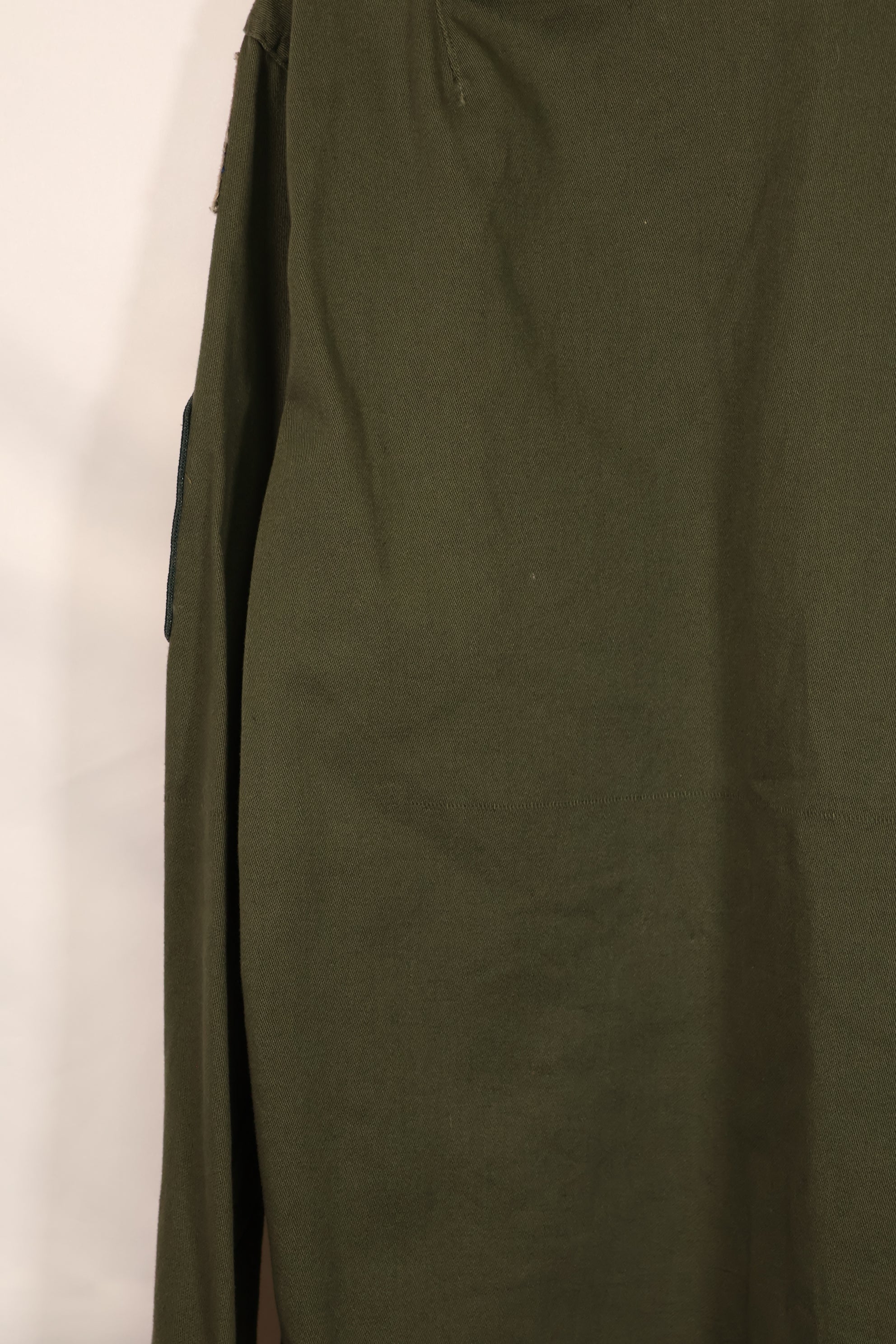 実物 アメリカ陸軍 OG-107 ユーティリティシャツ パッチ付 パッチ後付け 中古品