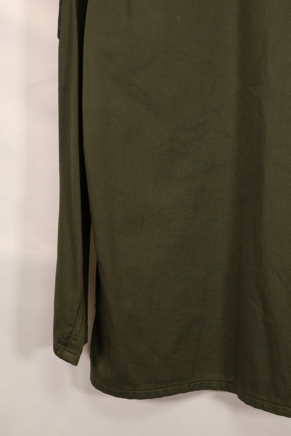 実物 アメリカ陸軍 OG-107 ユーティリティシャツ パッチ付 パッチ後付け 中古品