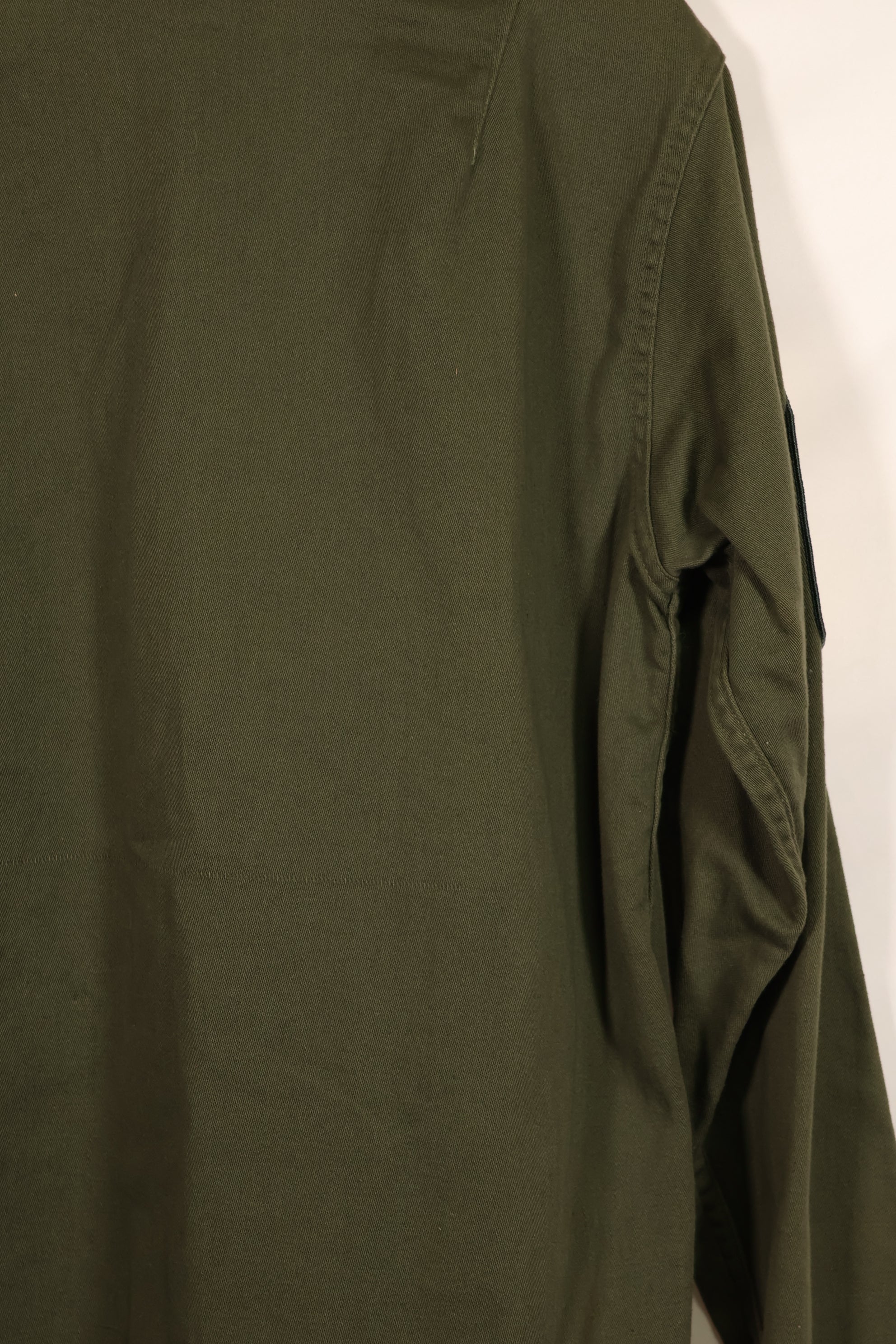 実物 アメリカ陸軍 OG-107 ユーティリティシャツ パッチ付 パッチ後付け 中古品