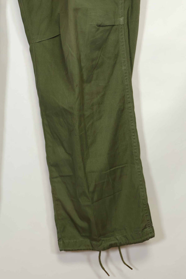 推定1967年契約 3rd Model ノンリップストップ ジャングルファティーグ パンツ M-R 状態良い 中古品