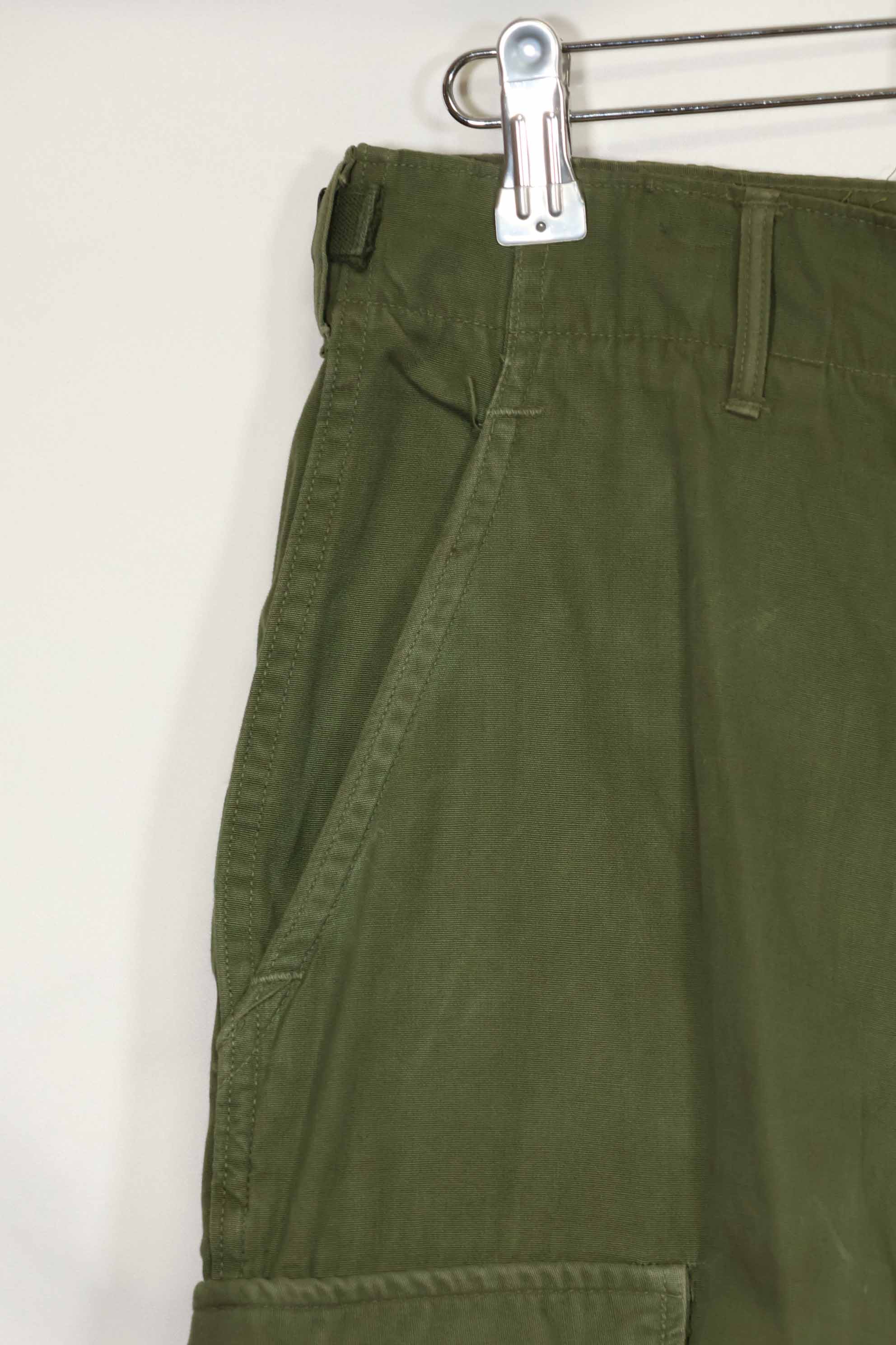 推定1967年契約 3rd Model ノンリップストップ ジャングルファティーグ パンツ M-R 状態良い 中古品