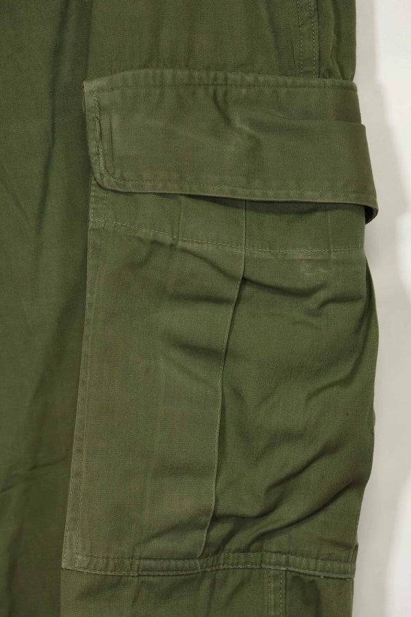 推定1967年契約 3rd Model ノンリップストップ ジャングルファティーグ パンツ M-R 状態良い 中古品