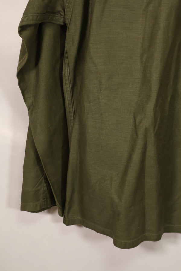 実物 1963年製 アメリカ陸軍 OG-107 ユーティリティシャツ パッチ付き 中古品