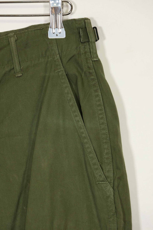 推定1967年契約 3rd Model ノンリップストップ ジャングルファティーグ パンツ M-R 状態良い 中古品
