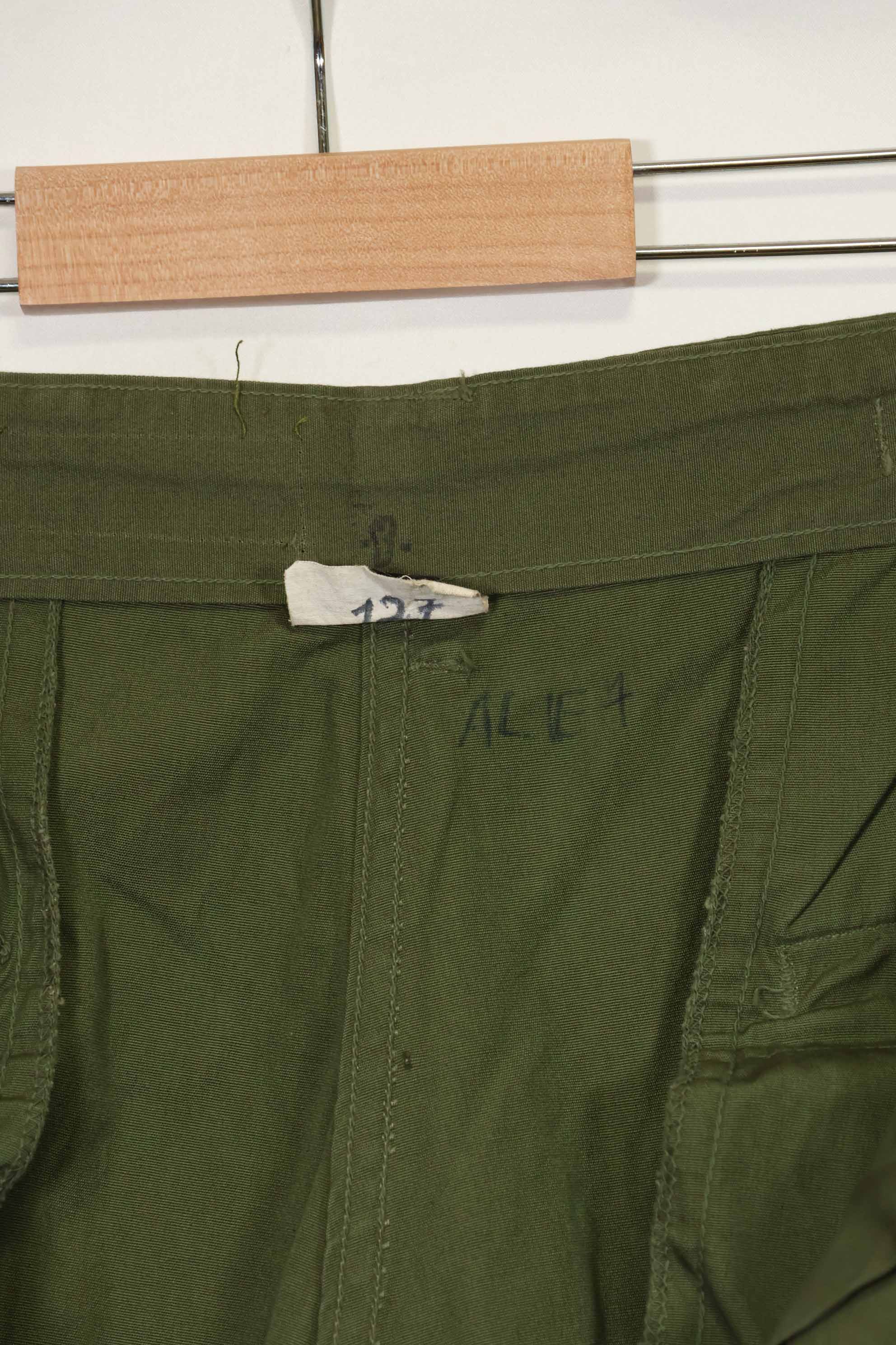 推定1967年契約 3rd Model ノンリップストップ ジャングルファティーグ パンツ M-R 状態良い 中古品