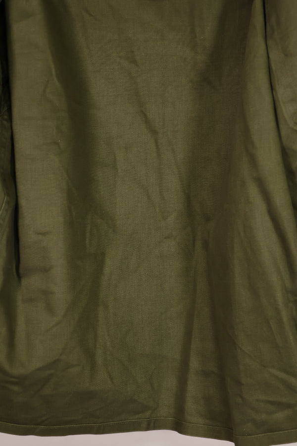 実物 1963年製 アメリカ陸軍 OG-107 ユーティリティシャツ パッチ付き 中古品