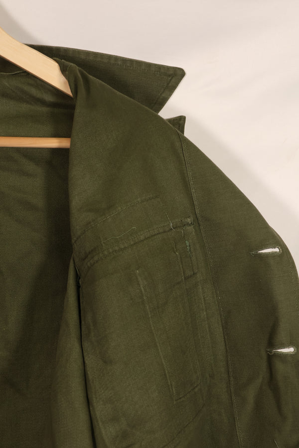 実物 1963年製 アメリカ陸軍 OG-107 ユーティリティシャツ パッチ付き 中古品