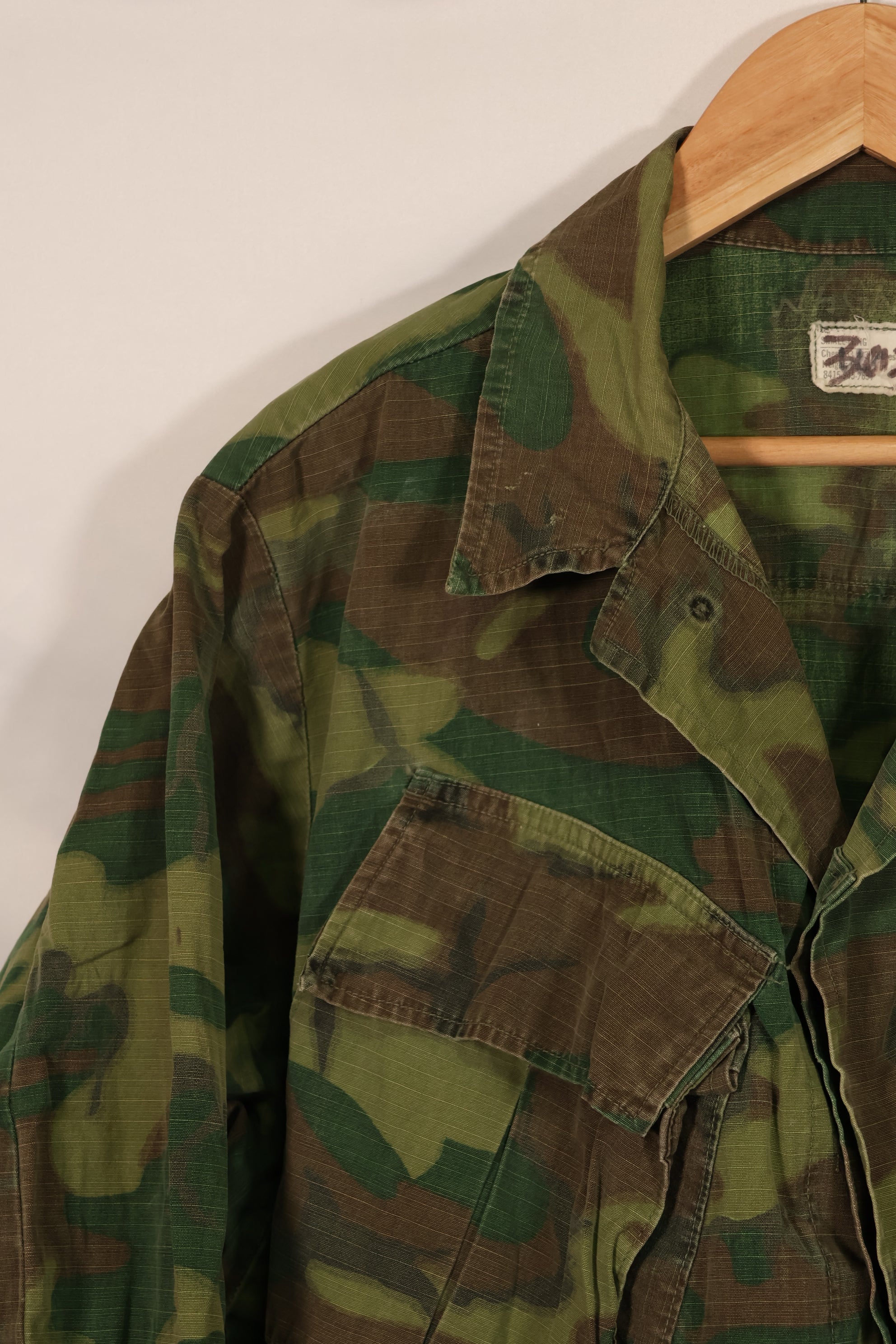 実物 1970年製 アメリカ海兵隊 ERDL ジャングルファティーグ ジャケット S-L 中古品