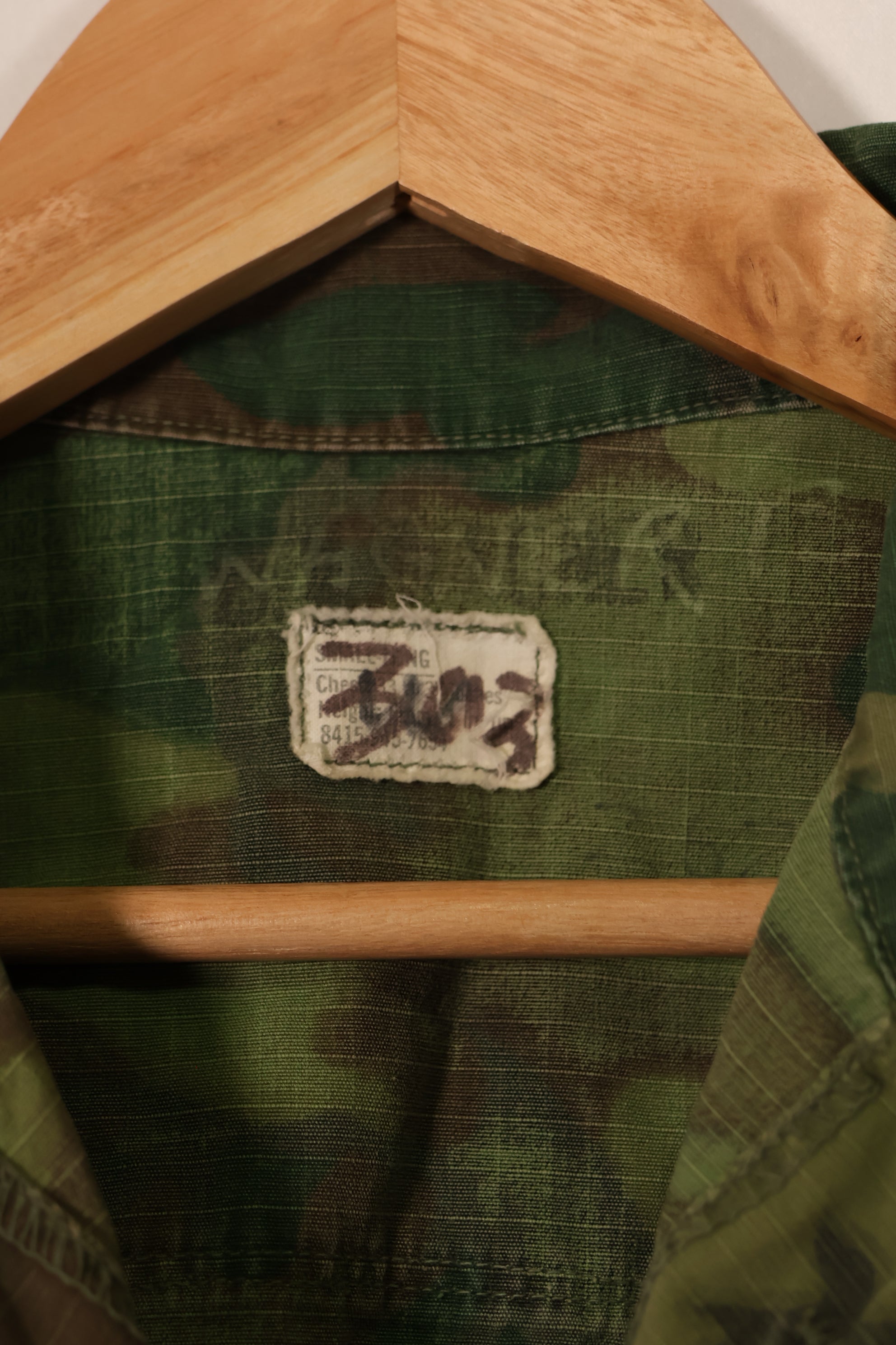 実物 1970年製 アメリカ海兵隊 ERDL ジャングルファティーグ ジャケット S-L 中古品