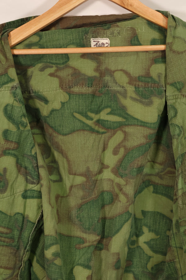 実物 1970年製 アメリカ海兵隊 ERDL ジャングルファティーグ ジャケット S-L 中古品