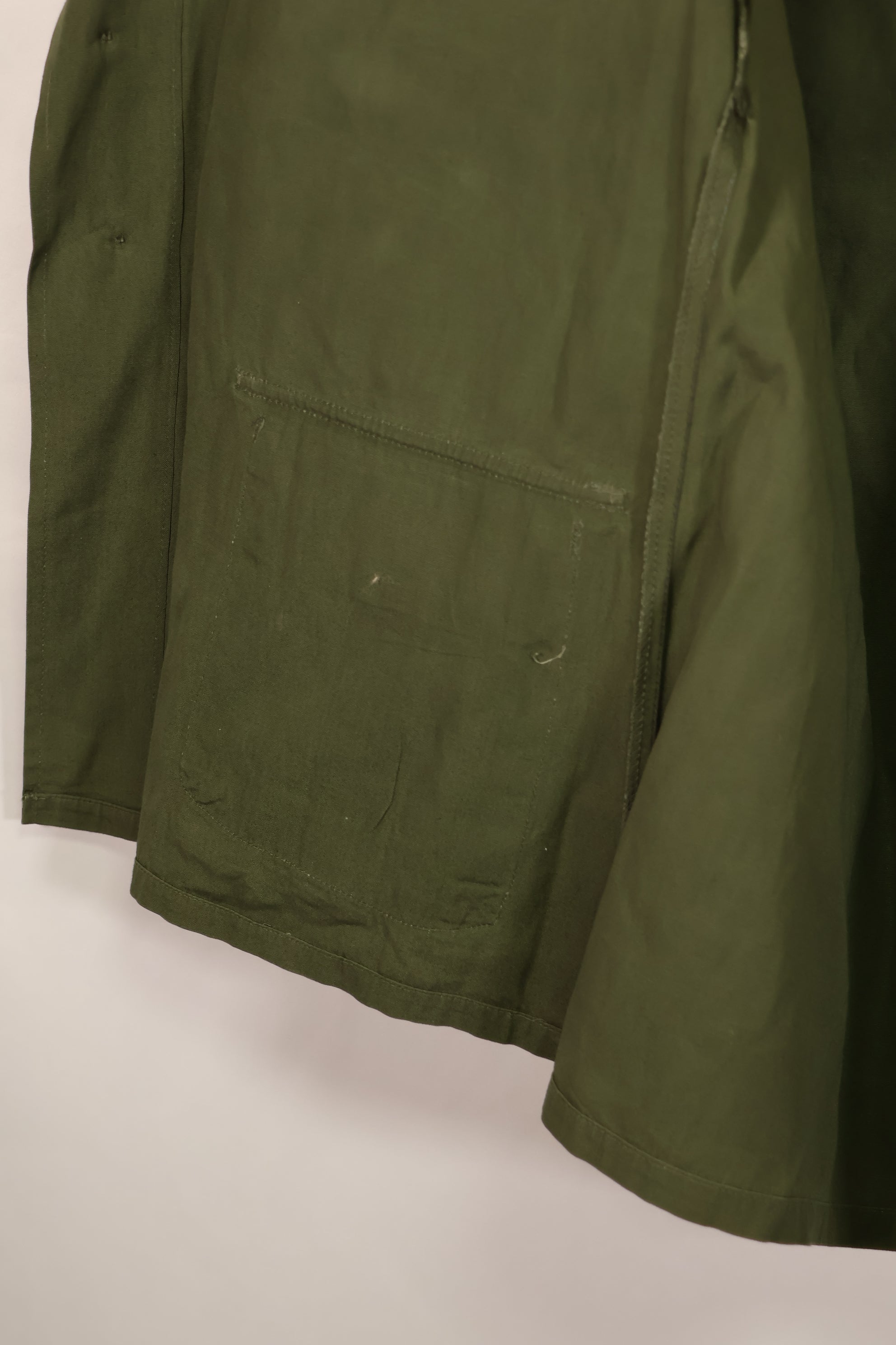 実物 1969年製 3rd Model ジャングルファティーグ 半袖ジャケット M-S USAF パッチ付き 中古品