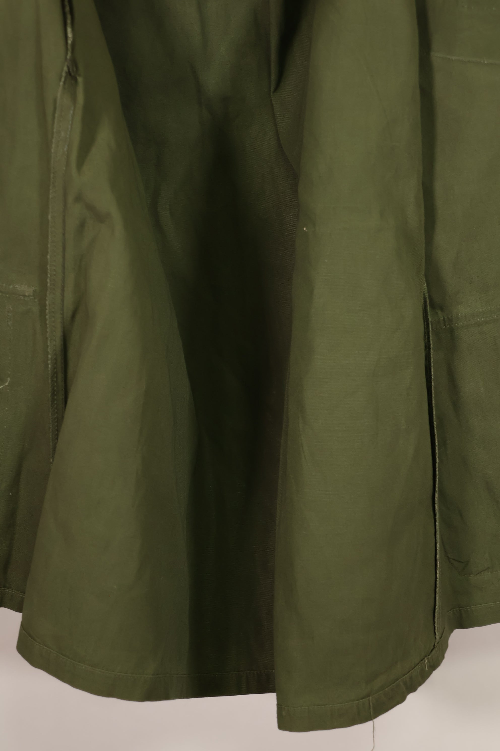 実物 1969年製 3rd Model ジャングルファティーグ 半袖ジャケット M-S USAF パッチ付き 中古品