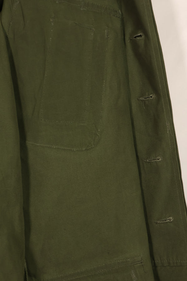 実物 1969年製 3rd Model ジャングルファティーグ 半袖ジャケット M-S USAF パッチ付き 中古品