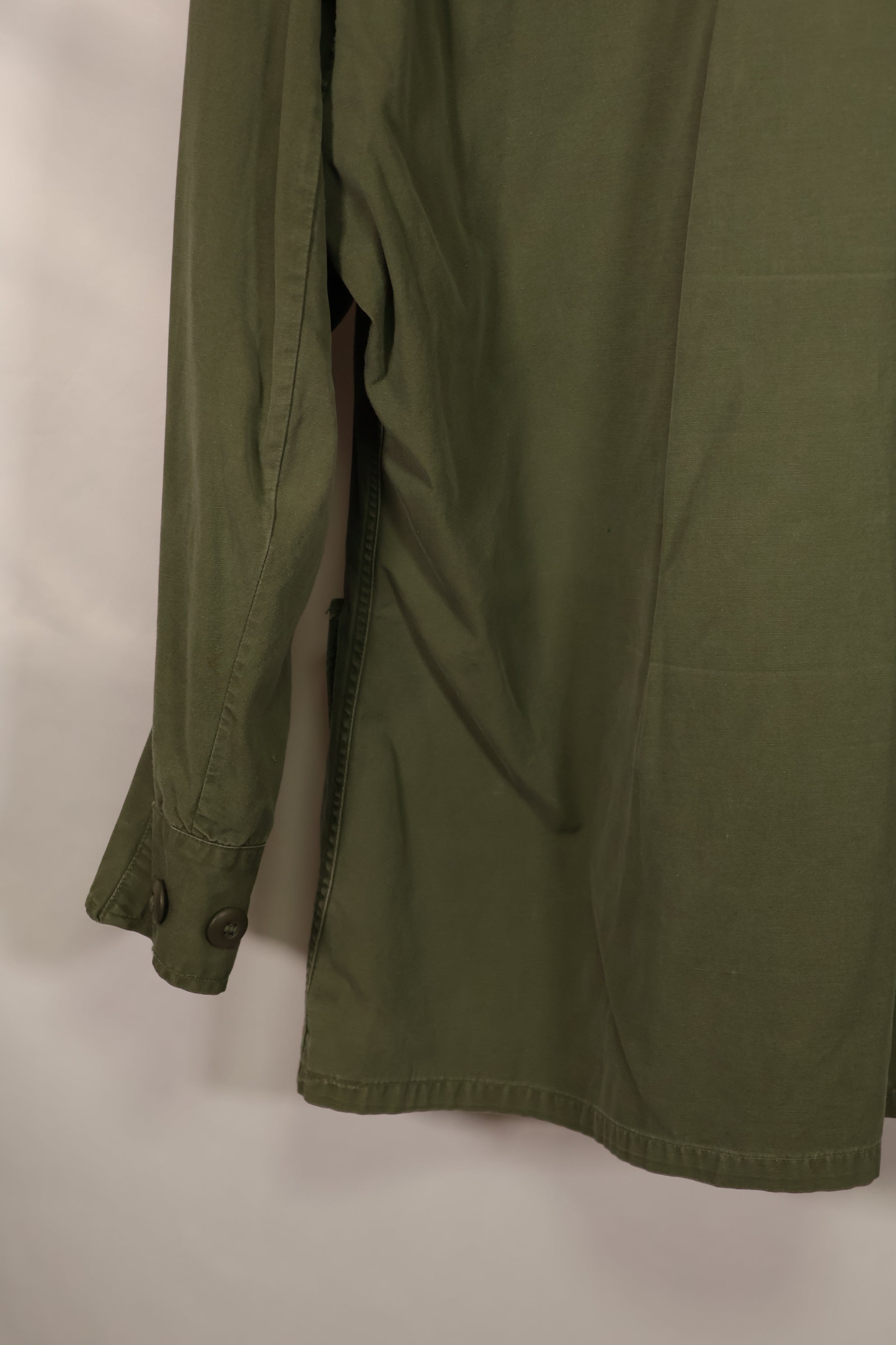 実物 1966年〜67年製 3rd Model ジャングルファティーグ ジャケット M-S USAF 初付け 中古品