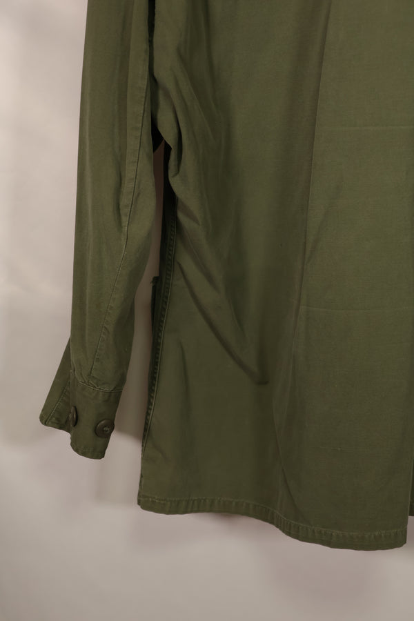 実物 1966年〜67年製 3rd Model ジャングルファティーグ ジャケット M-S USAF 初付け 中古品