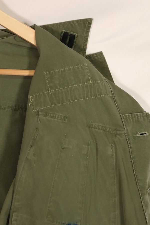 実物 1966年〜67年製 3rd Model ジャングルファティーグ ジャケット M-S USAF 初付け 中古品