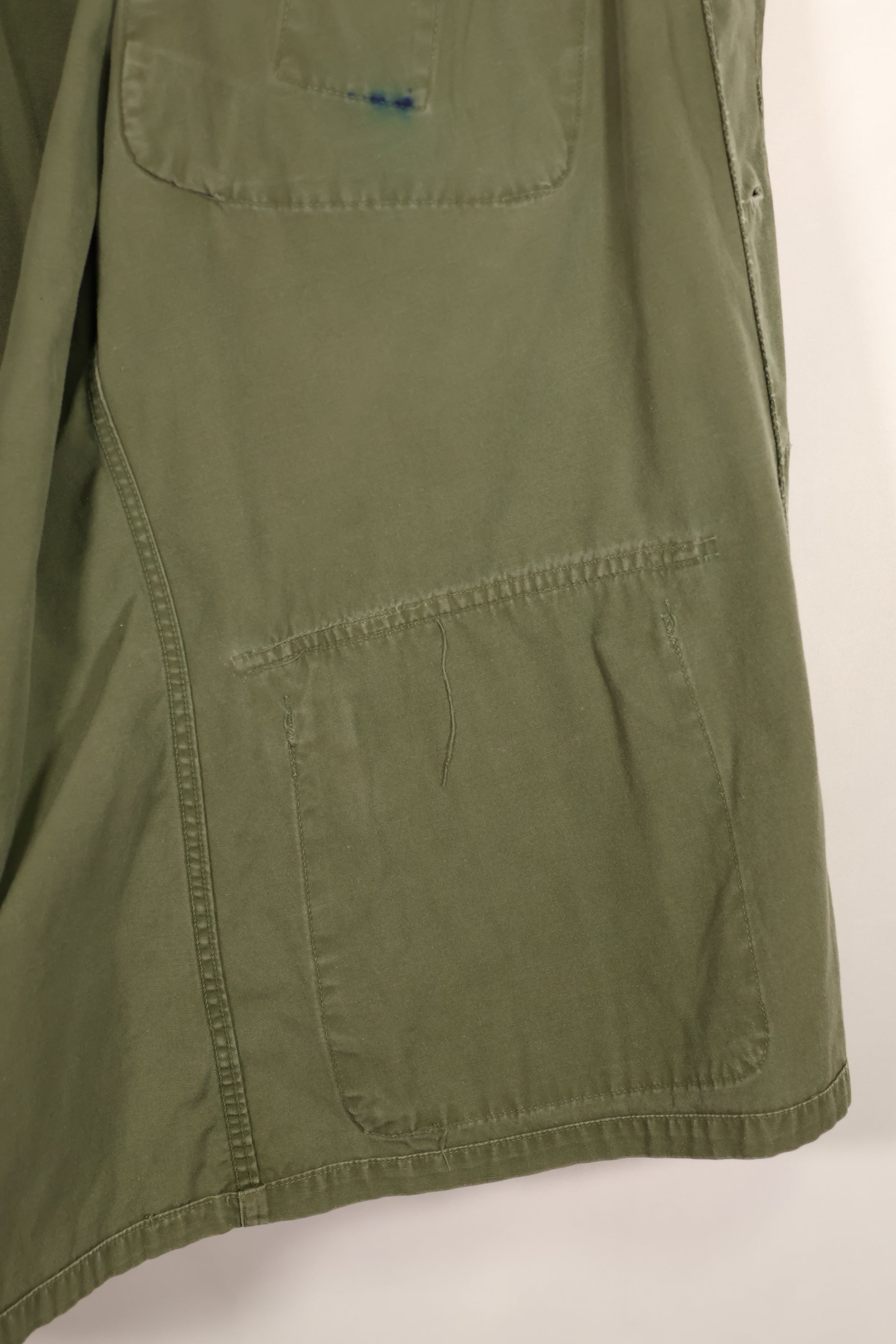 実物 1966年〜67年製 3rd Model ジャングルファティーグ ジャケット M-S USAF 初付け 中古品