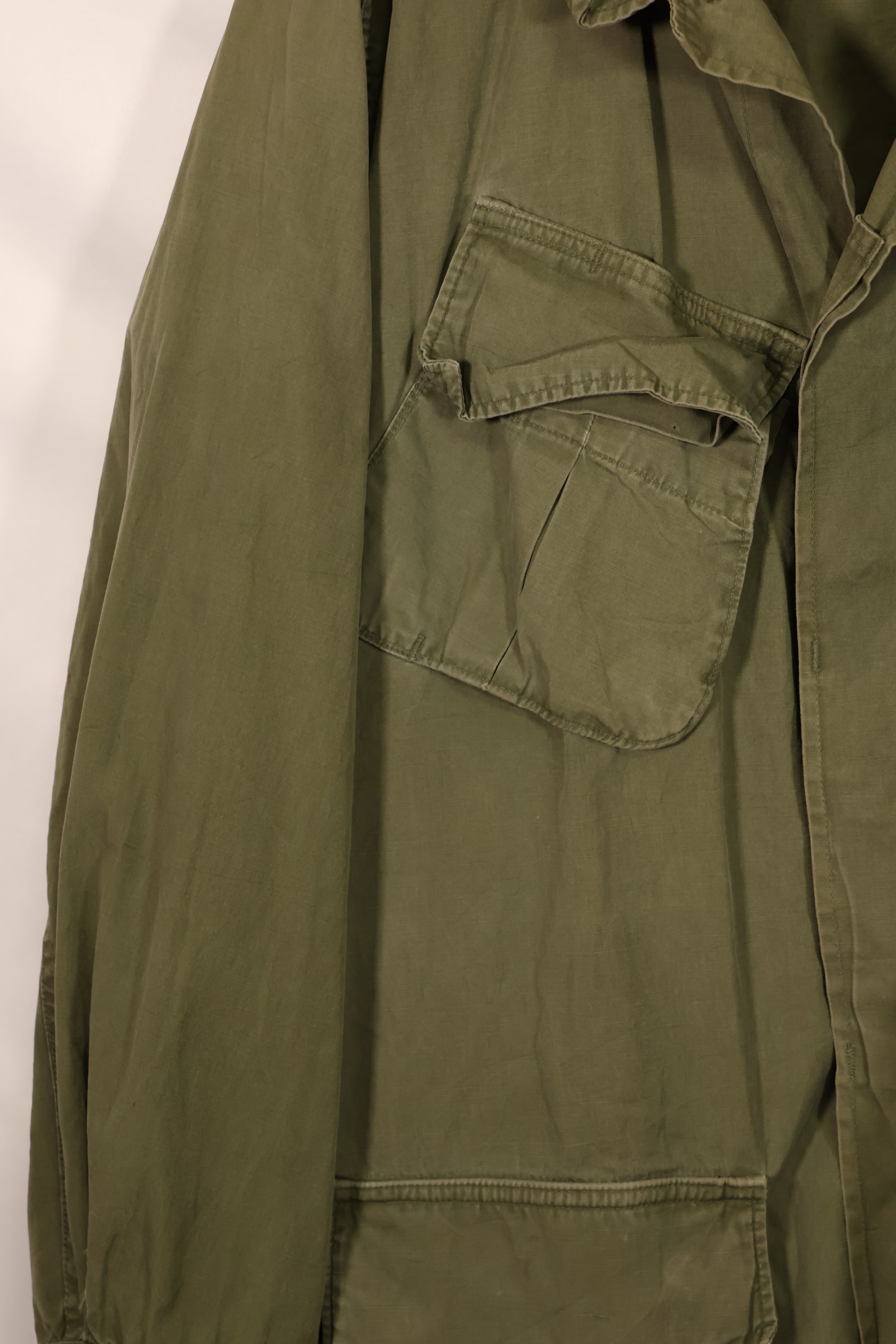 実物 1966年頃ロット 3rd Model ジャングルファティーグ ジャケット M-R 中古品