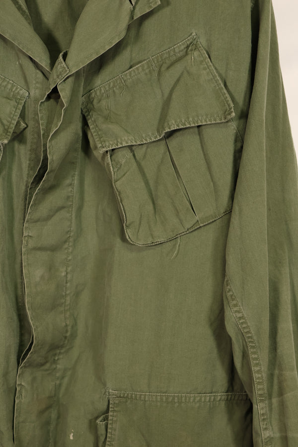 実物 1966年〜1967年頃ロット 3rd Model ジャングルファティーグ ジャケット M-R 中古品