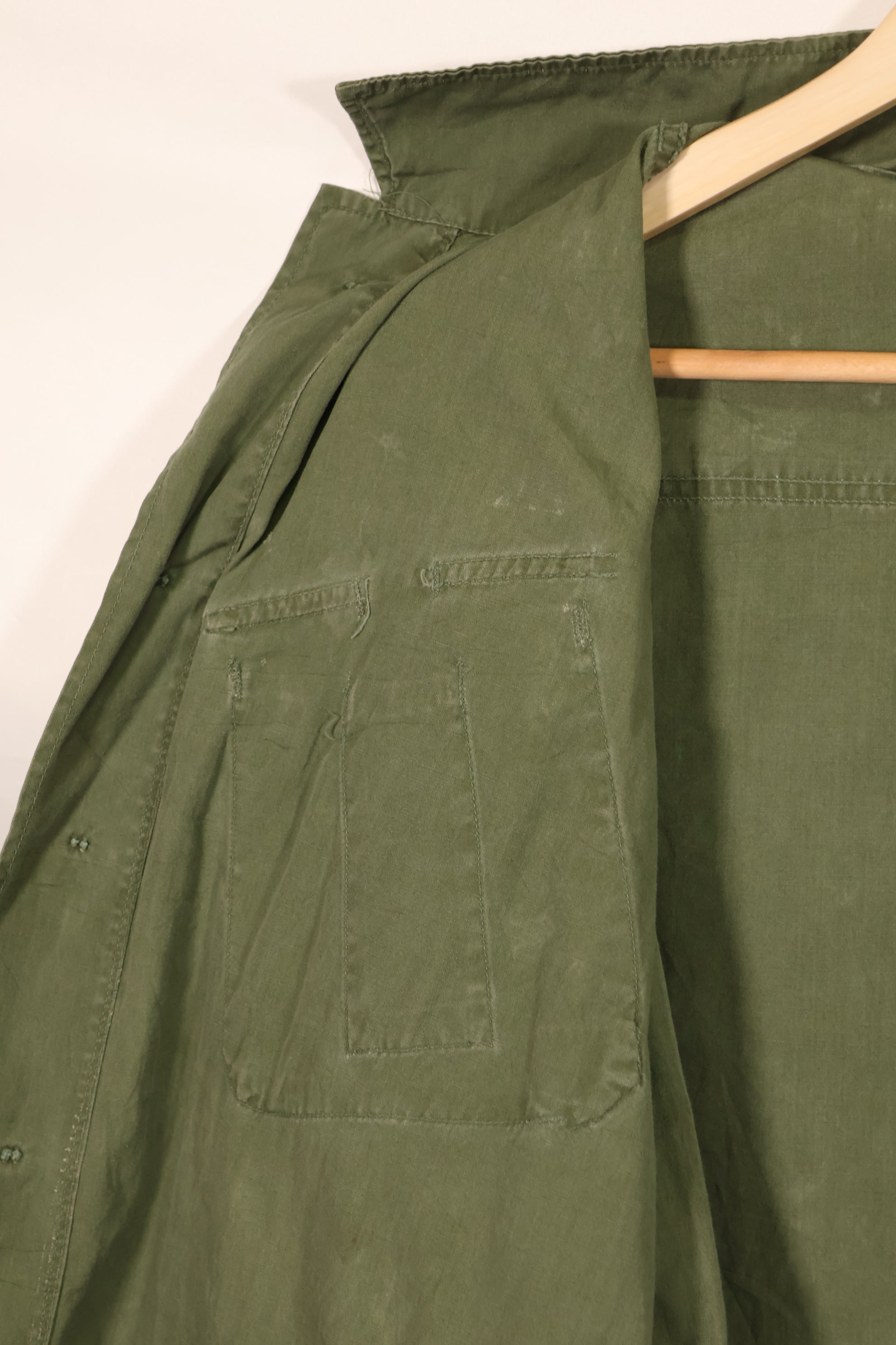 実物 1966年〜1967年頃ロット 3rd Model ジャングルファティーグ ジャケット M-R 中古品