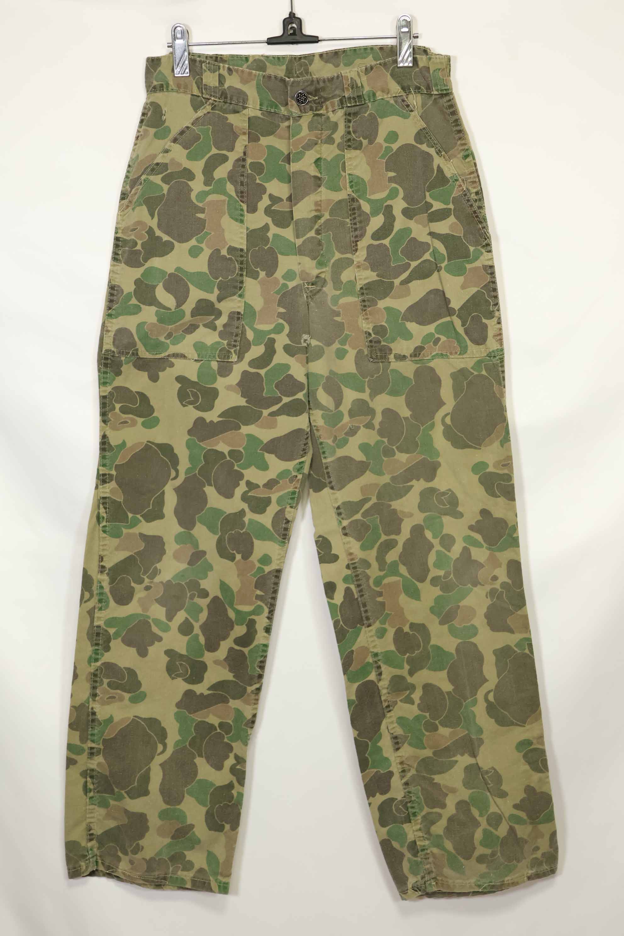1970年代 民間品 フロッグスキン迷彩 ハンティングパンツ 中古品