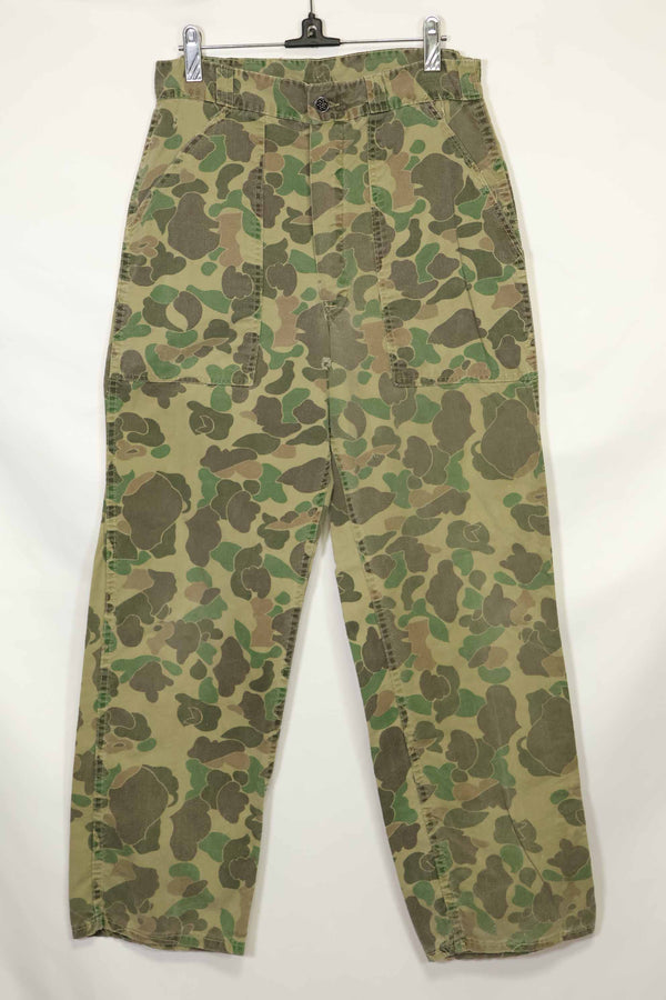 1970年代 民間品 フロッグスキン迷彩 ハンティングパンツ 中古品