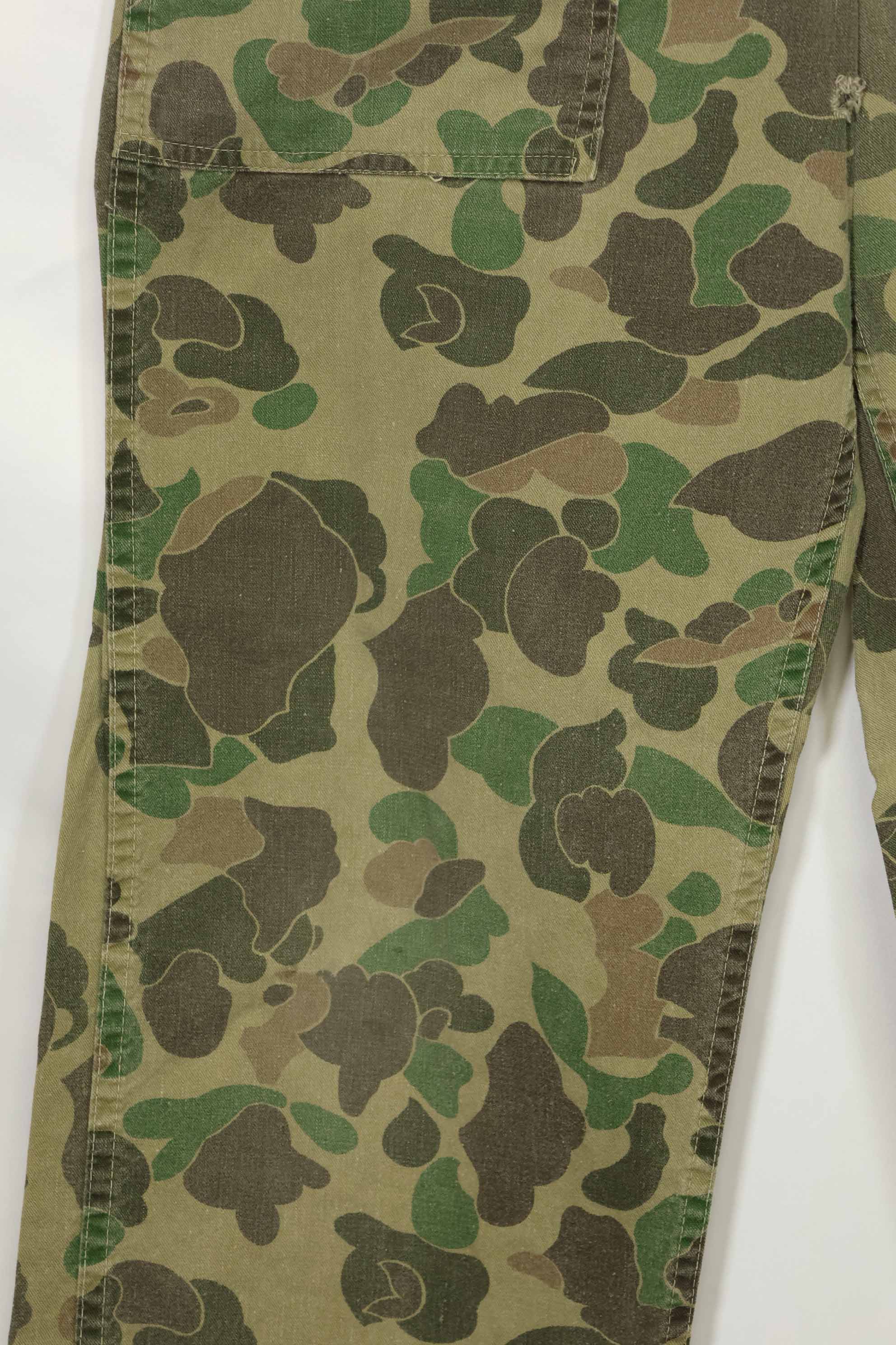 1970年代 民間品 フロッグスキン迷彩 ハンティングパンツ 中古品