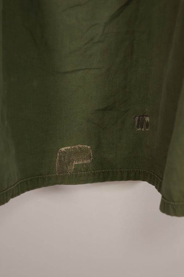 実物 1966年〜1967年頃ロット 3rd Model ジャングルファティーグ ジャケット M-R 中古品