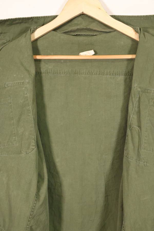 実物 1966年〜1967年頃ロット 3rd Model ジャングルファティーグ ジャケット M-R 中古品