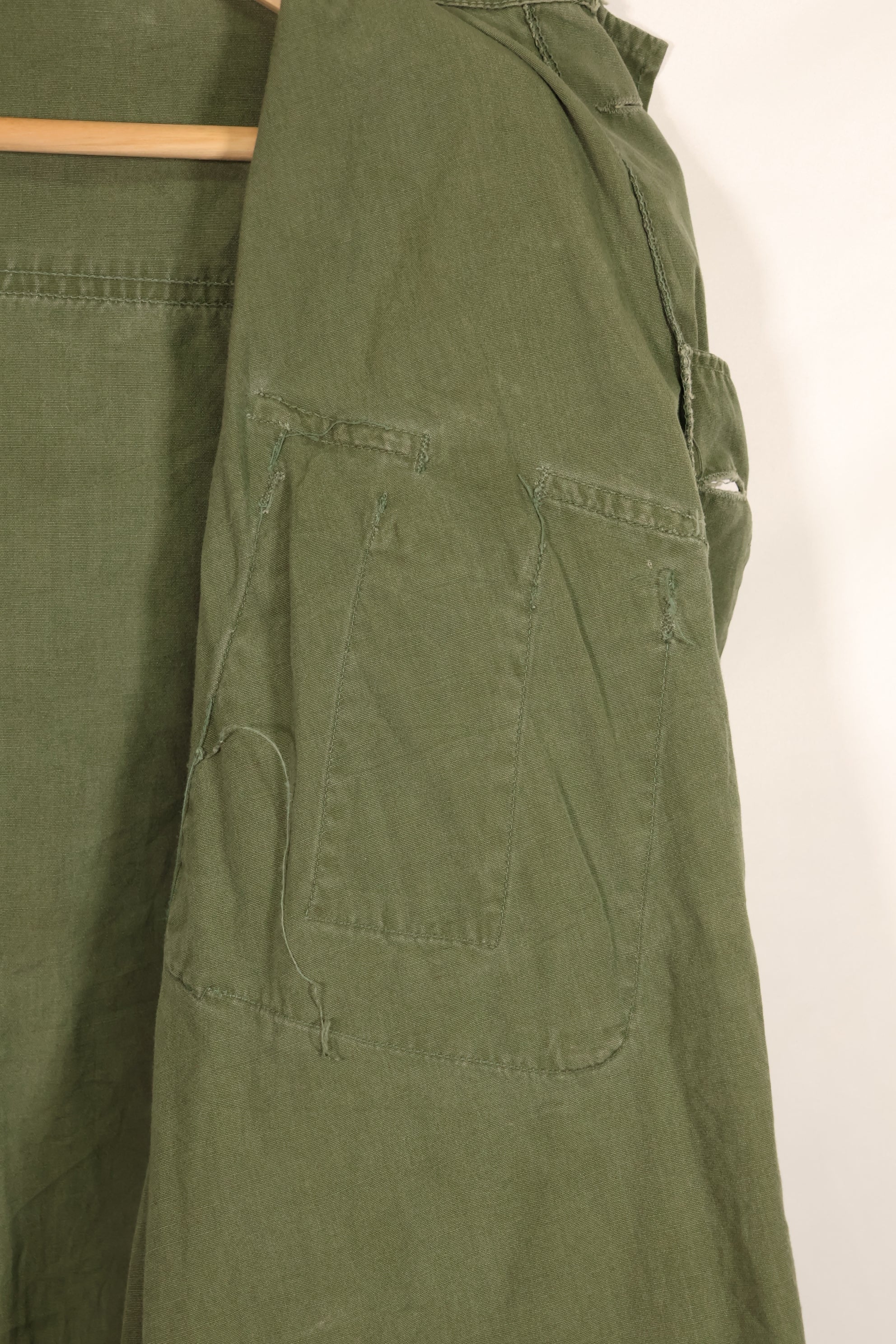 実物 1966年〜1967年頃ロット 3rd Model ジャングルファティーグ ジャケット M-R 中古品