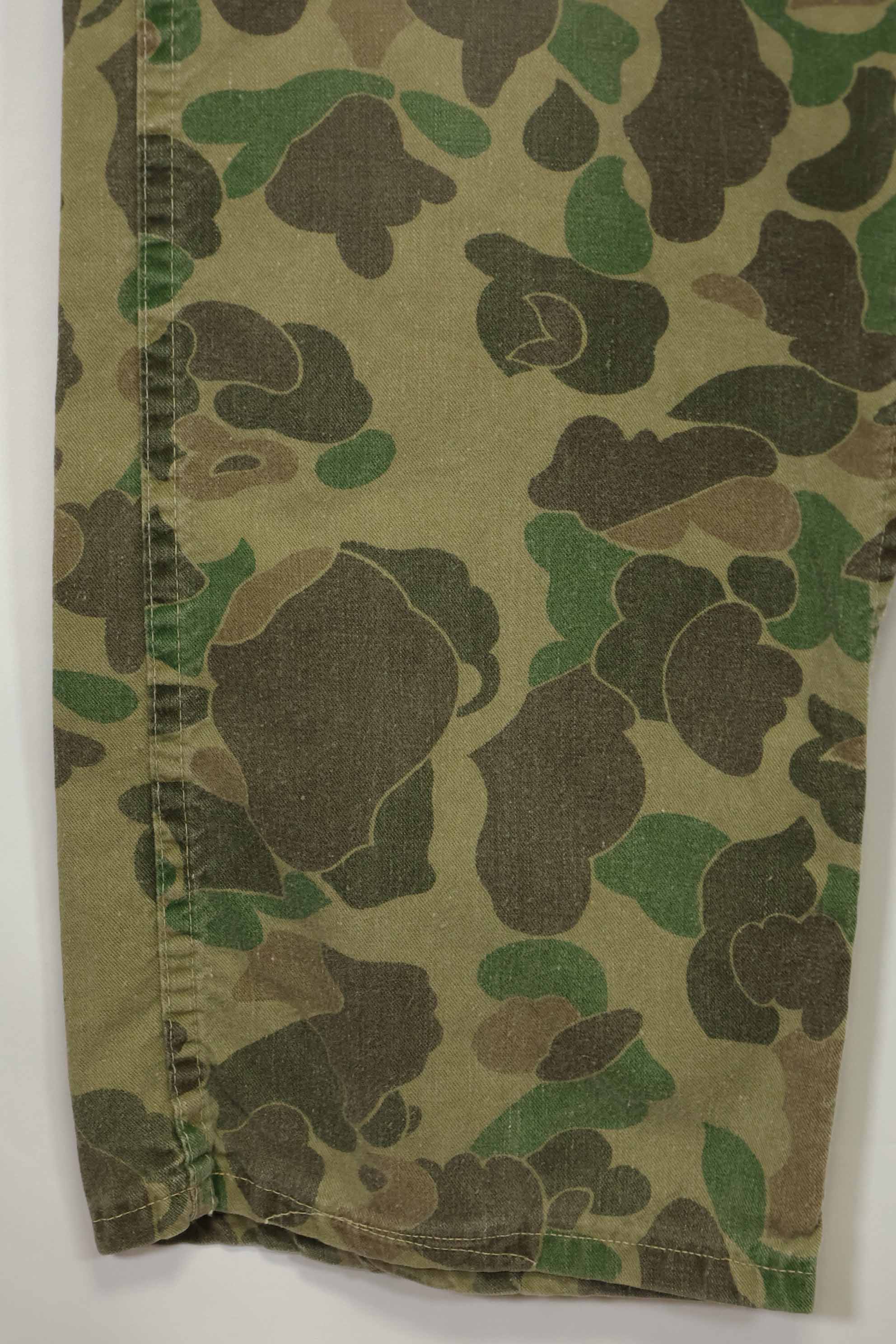 1970年代 民間品 フロッグスキン迷彩 ハンティングパンツ 中古品