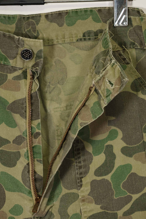 1970年代 民間品 フロッグスキン迷彩 ハンティングパンツ 中古品