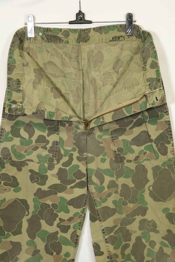 1970年代 民間品 フロッグスキン迷彩 ハンティングパンツ 中古品