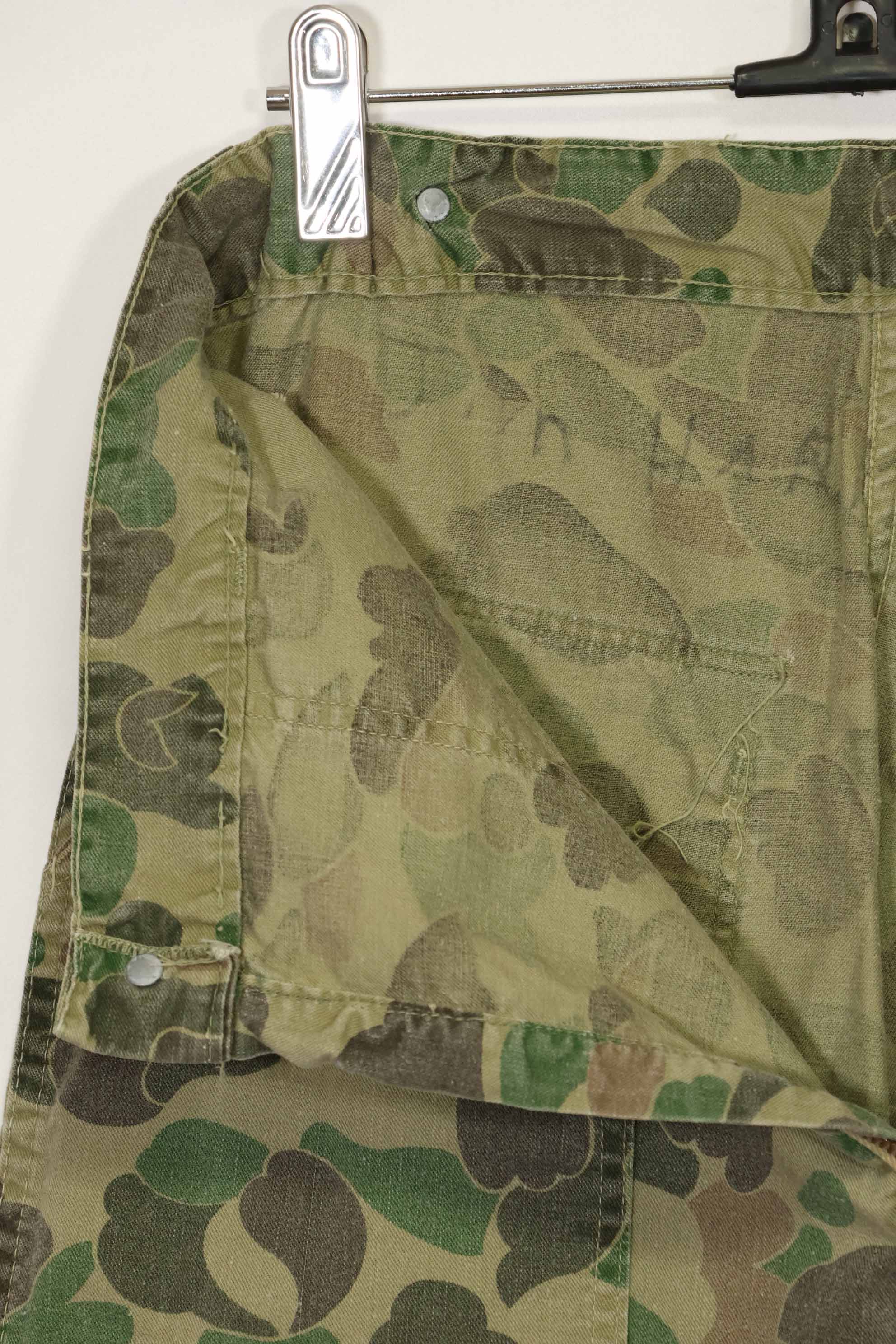 1970年代 民間品 フロッグスキン迷彩 ハンティングパンツ 中古品