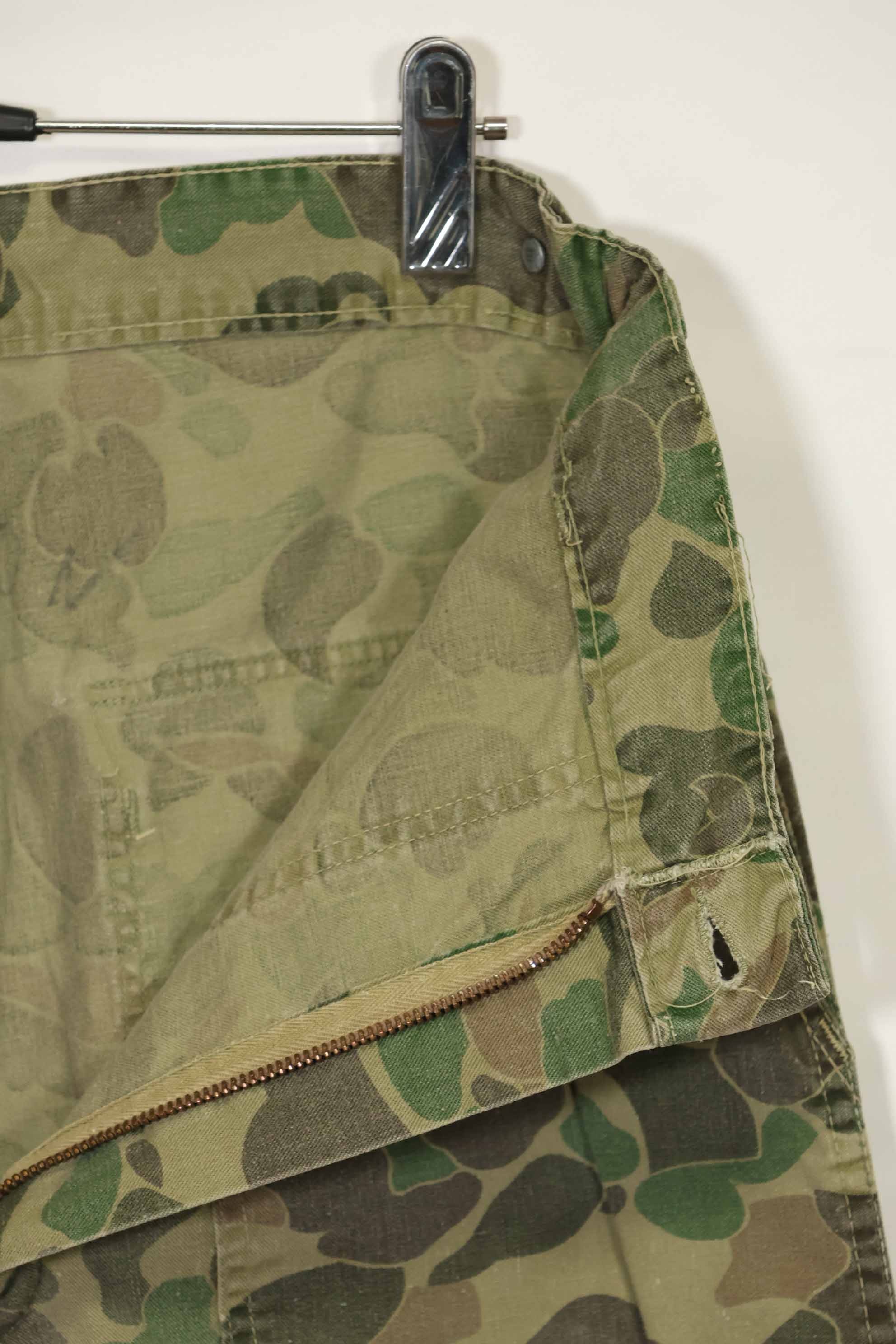 1970年代 民間品 フロッグスキン迷彩 ハンティングパンツ 中古品